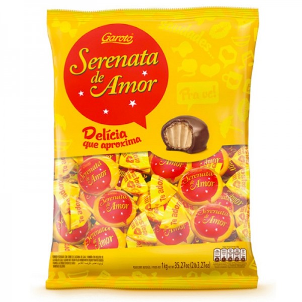 Bonbon with Crunchy Wafer -Serenata de Amor 35.3oz. Bonbon with Crunchy Wafer -Serenata de Amor 35.3oz.