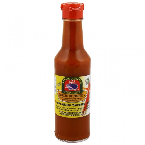 Hot Pepper Sauce - Sabor Mineiro 4.93oz.