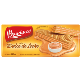 Wafer Dulce de Leche - Bauducco  4.94oz.