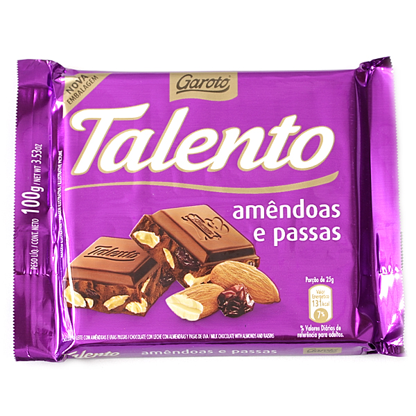 Talento Almonds and Raisins 3.52oz.